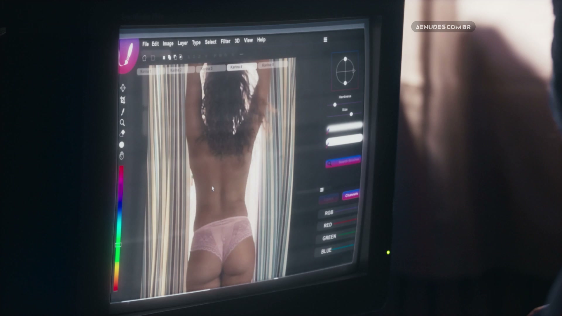 Danielle olimpia pelada