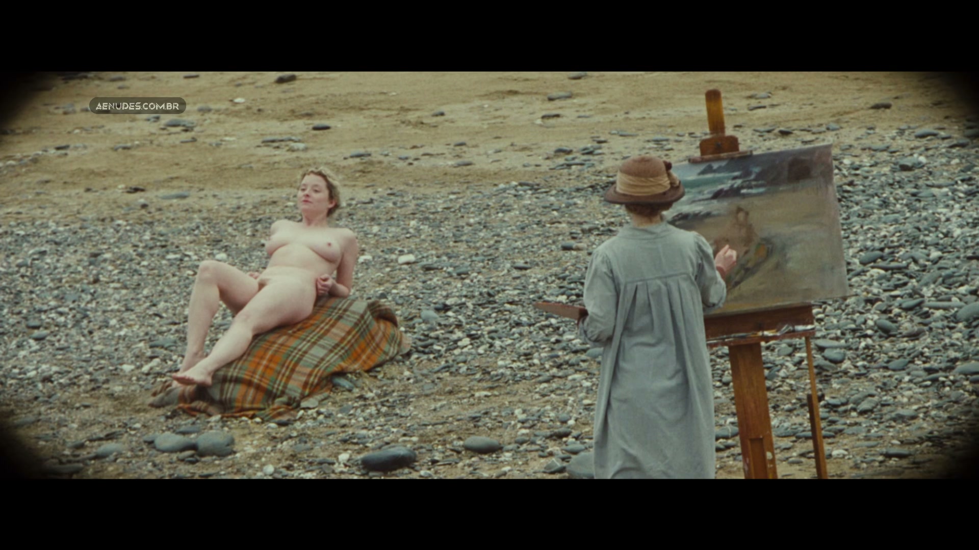 Mia Austen Emily Browning nua pelada cena de sexo em A Arte da Paixao (Summer in February)