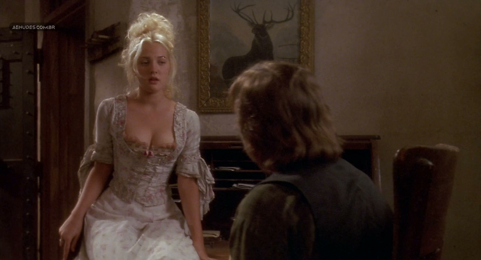 Drew Barrymore nua pelada cena de sexo em Bad Girls