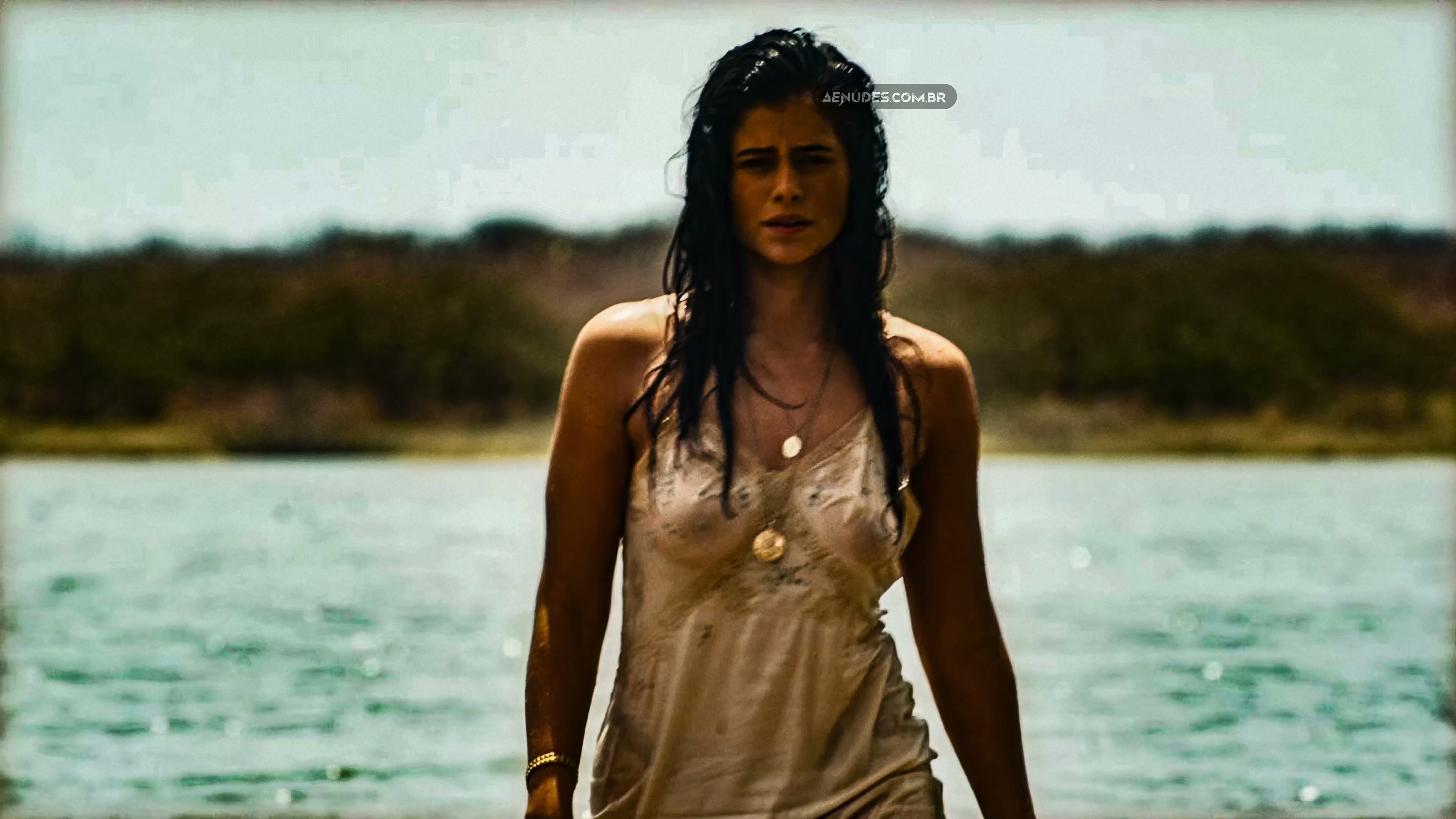 Isadora Cruz nua pelada cena de sexo em Guerreiros Do Sol (Novela)