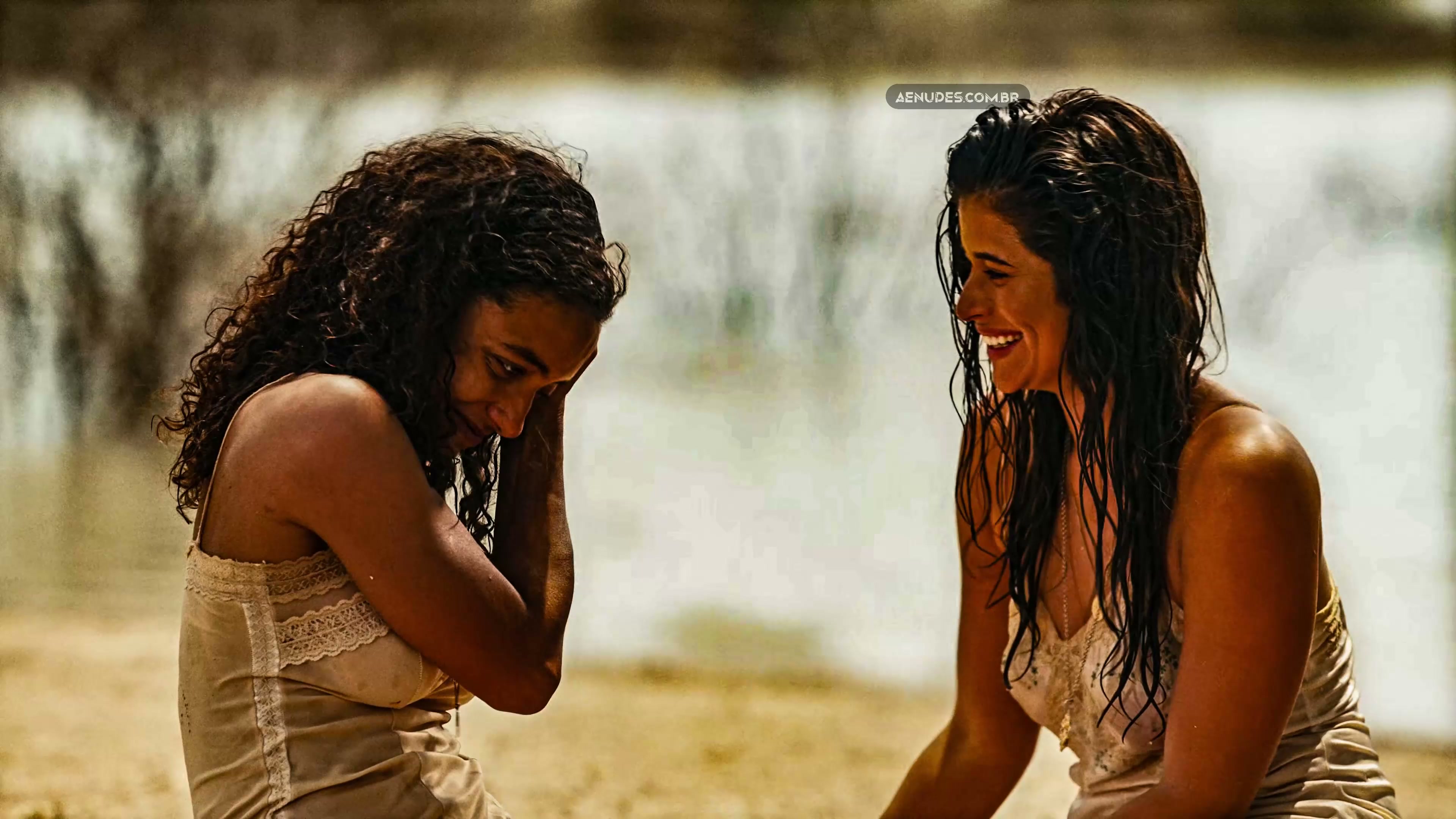 Isadora Cruz nua pelada cena de sexo em Guerreiros Do Sol (Novela)