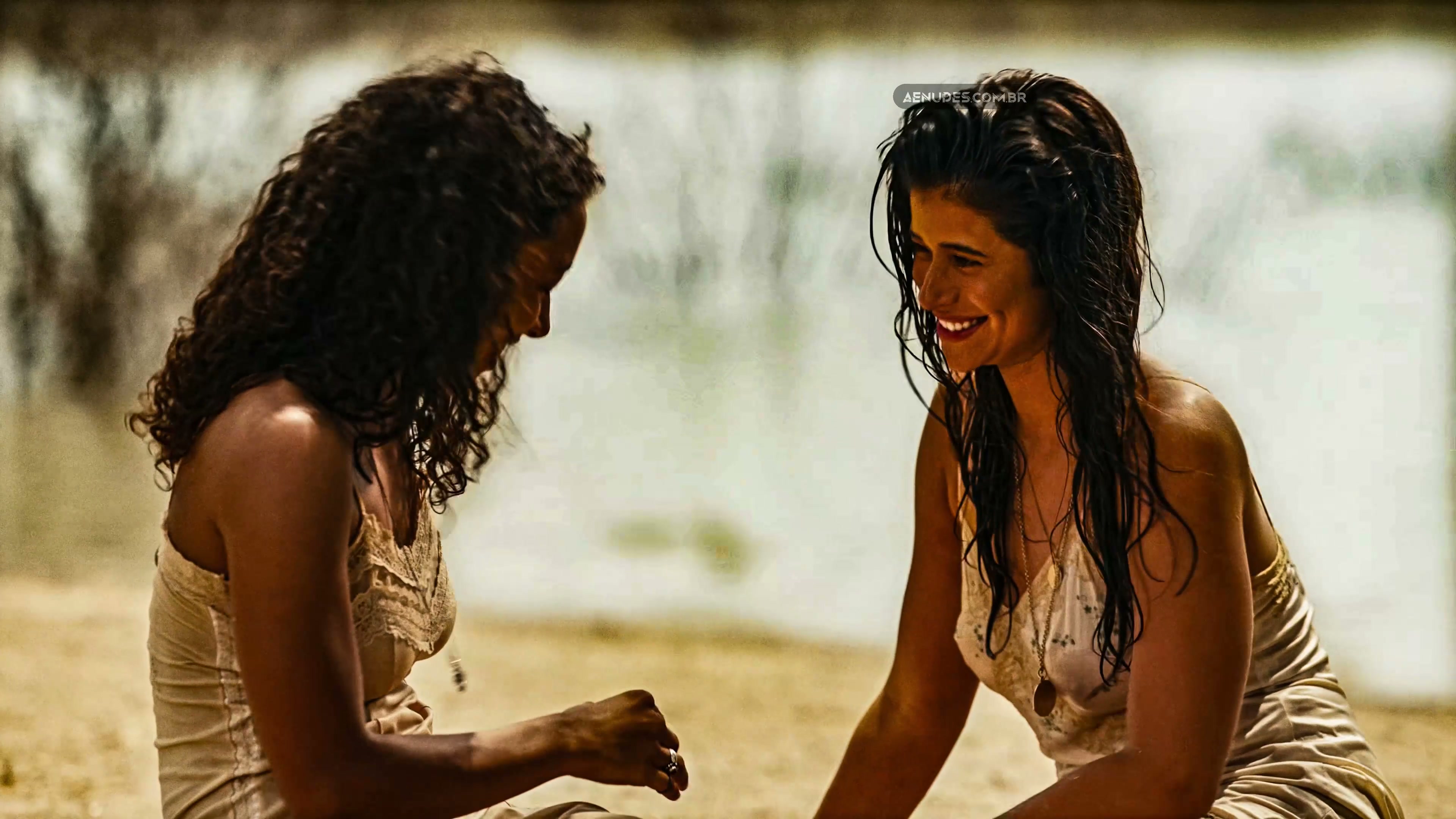 Isadora Cruz nua pelada cena de sexo em Guerreiros Do Sol (Novela)