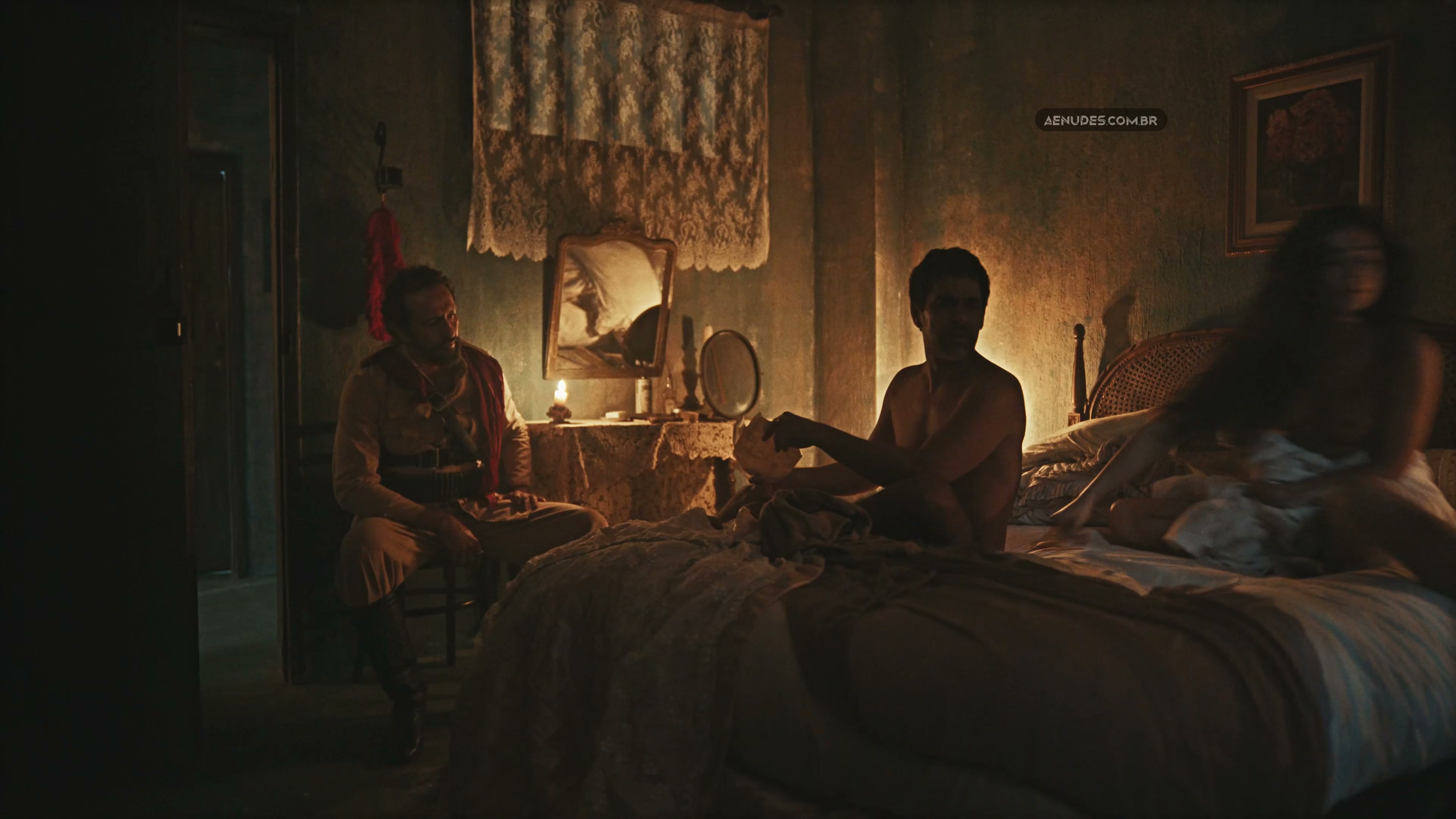 Laíze Câmara nua pelada cena de sexo em Guerreiros Do Sol (Novela)