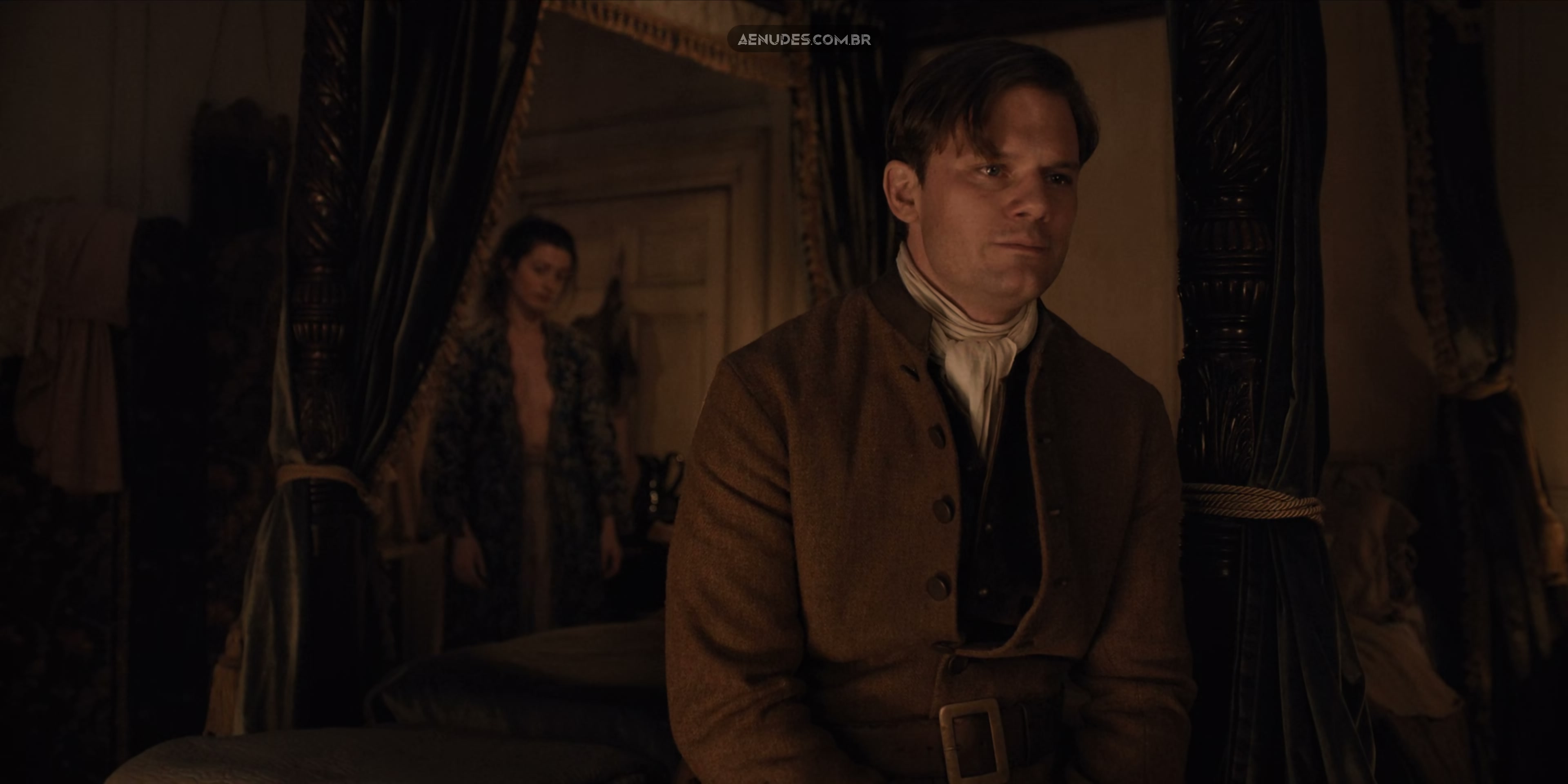 Lauren Mcqueen nua pelada cena de sexo em Outlander Blood Of My Blood