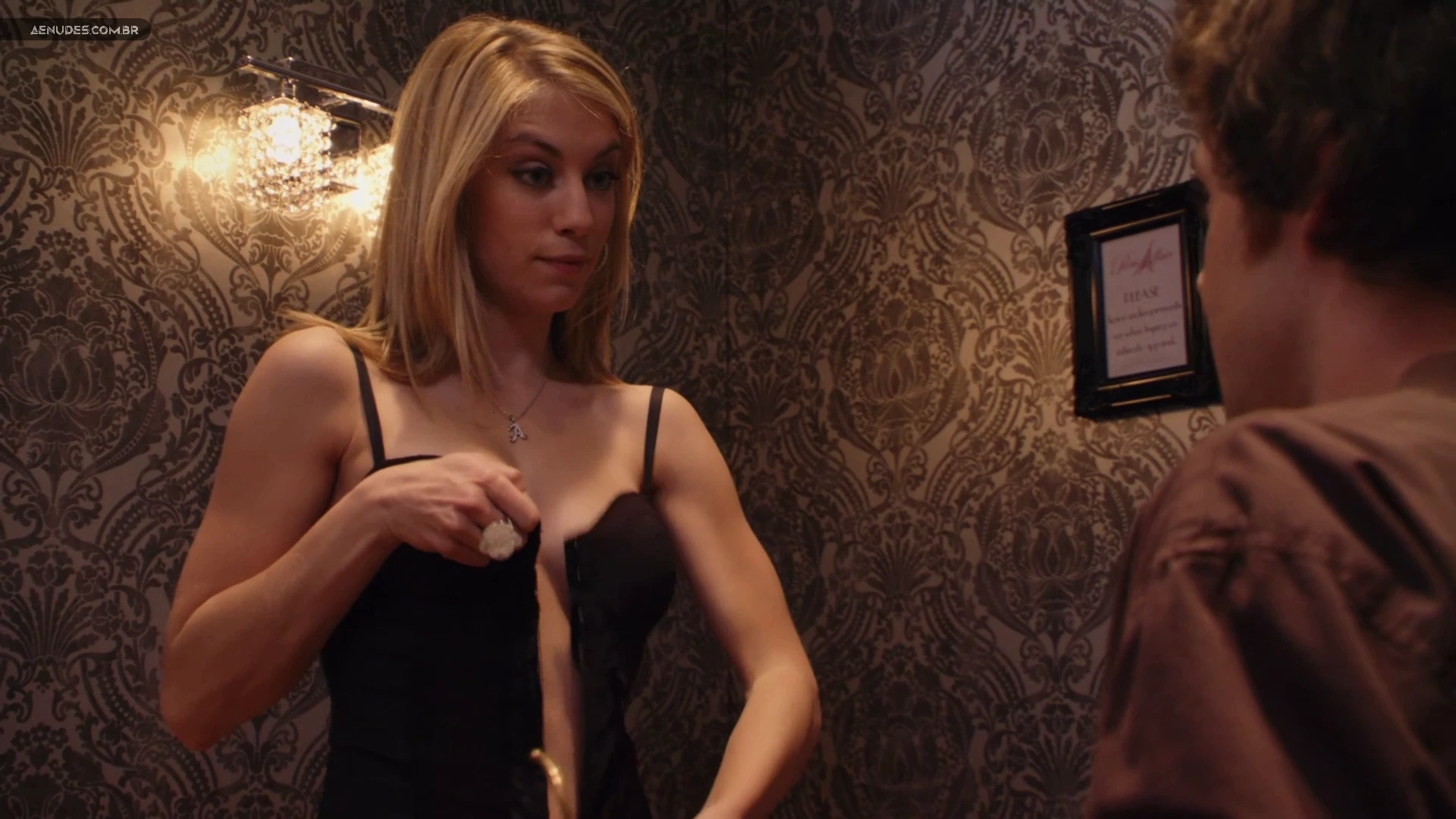 Jennifer Holland nua pelada cena de sexo em American Pie Presents The Book of Love