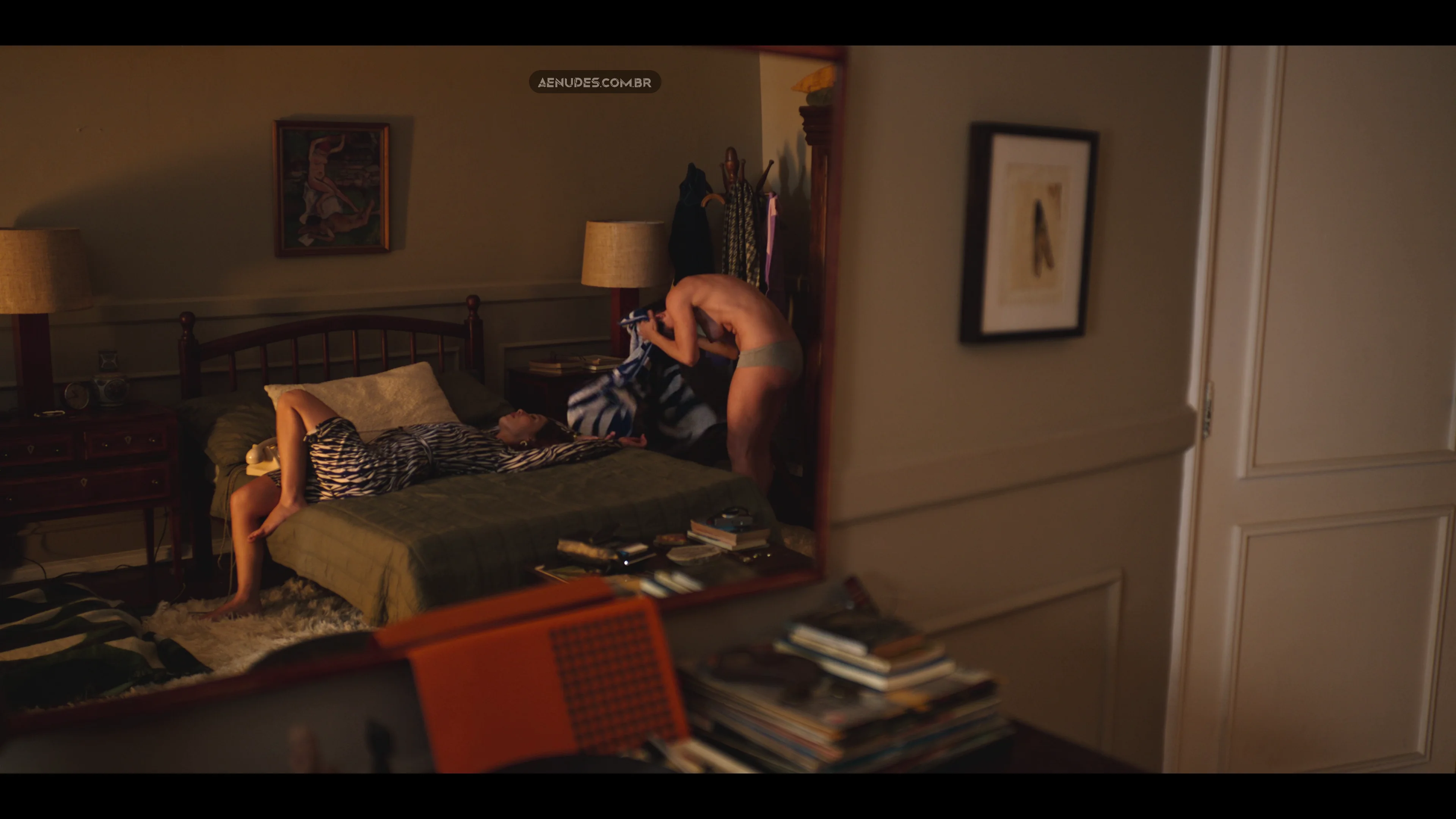 Renata Gaspar nua pelada cena de sexo em Ângela Diniz Assassinada E Condenada