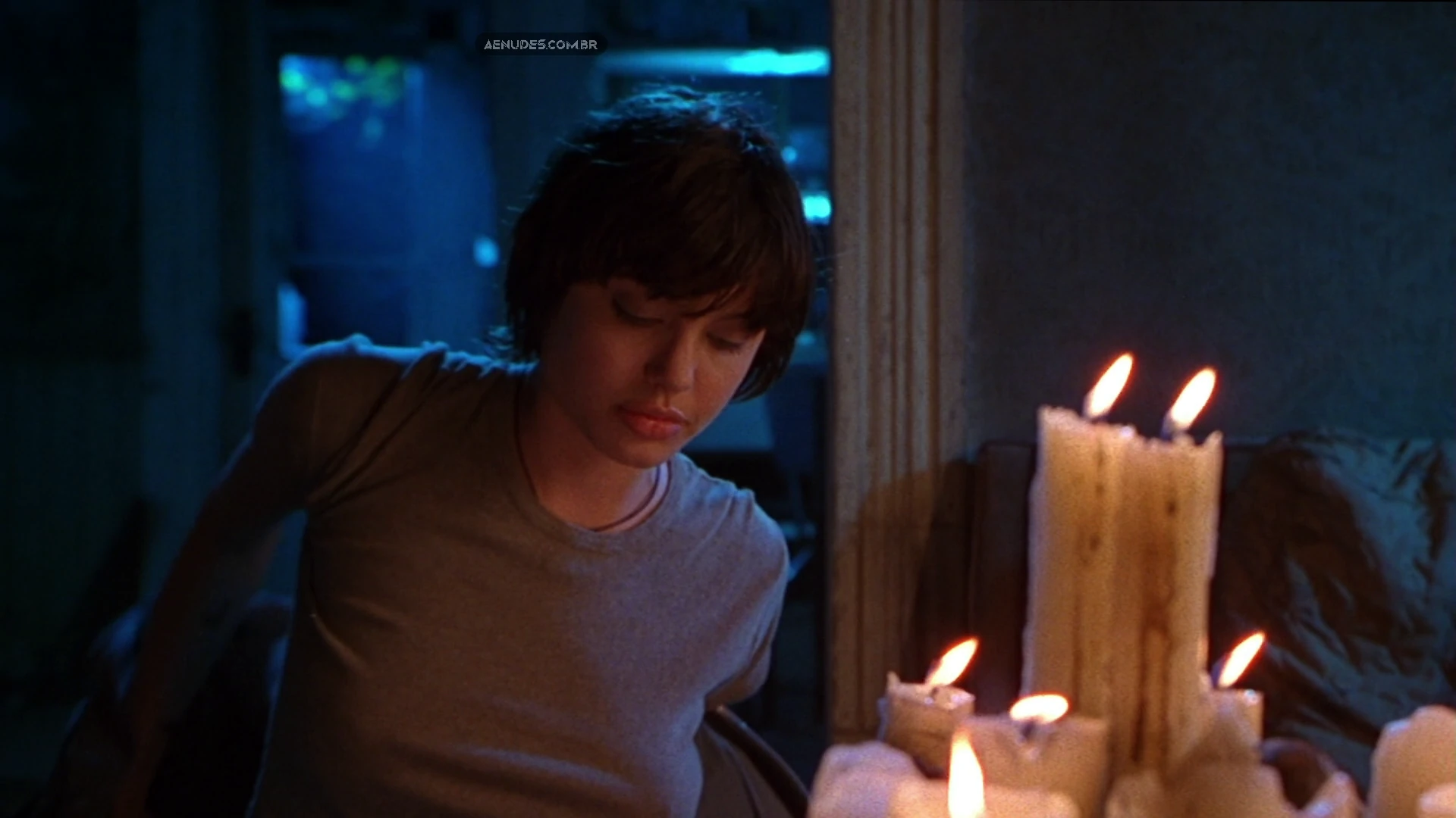 Angelina Jolie e Hedy Burress e Jenny Shimizu nua pelada cena de sexo em Fox Fire