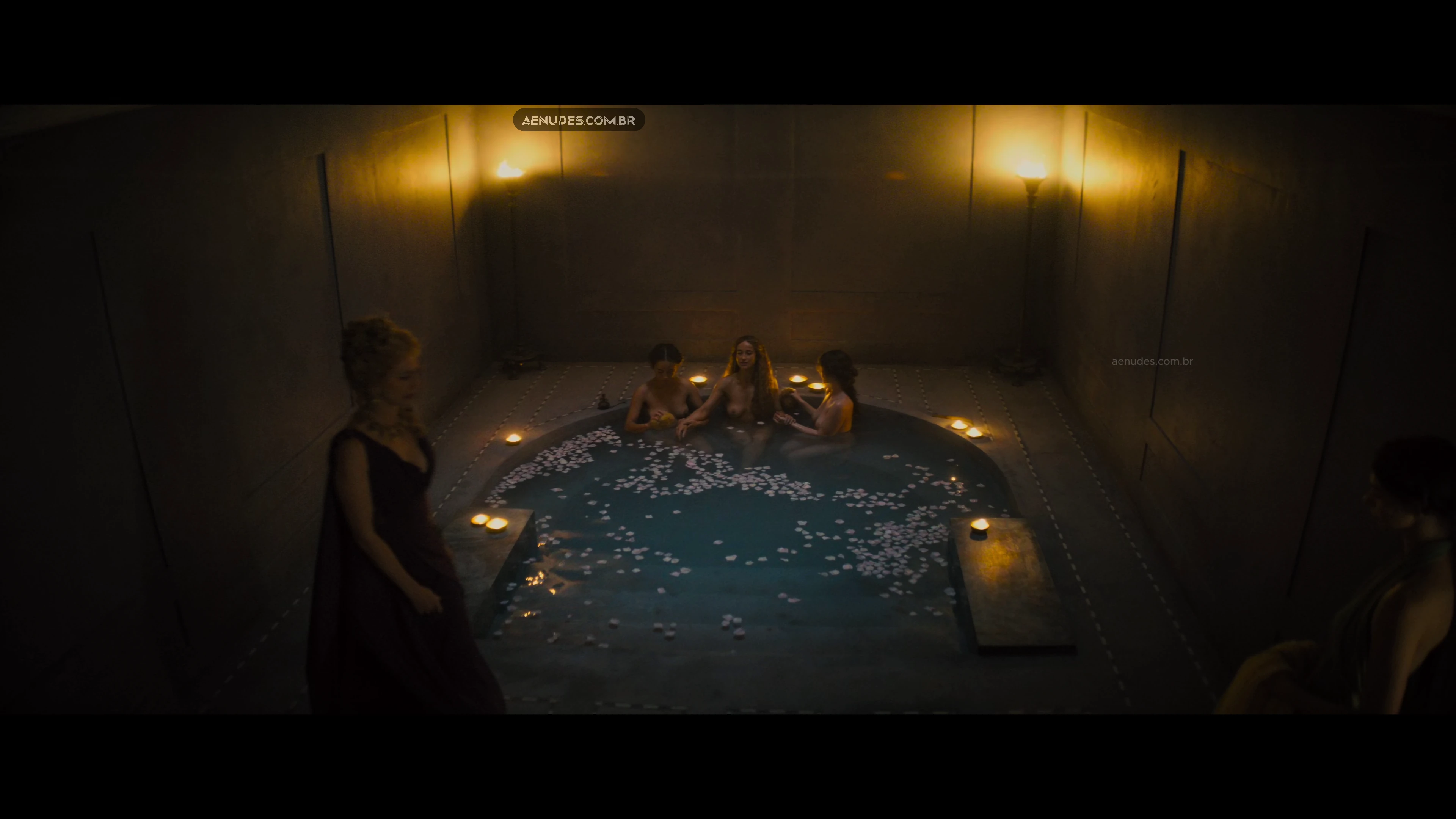 India Shaw-Smith nua pelada cena de sexo em Spartacus, House of Ashur