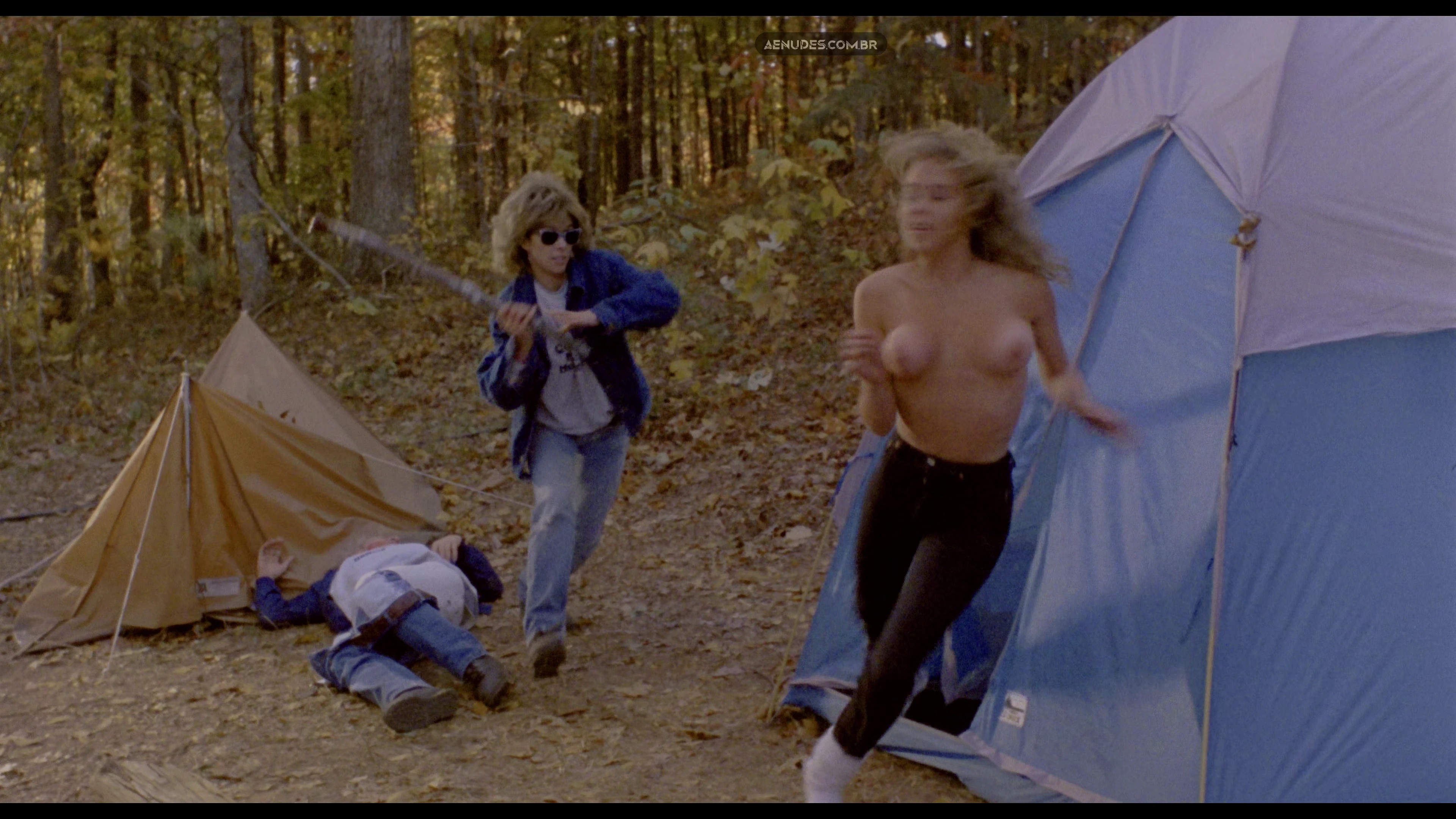 Stacie Lambert e Jill Terashita nua pelada cena de sexo em Sleepaway Camp III Teenage Wasteland