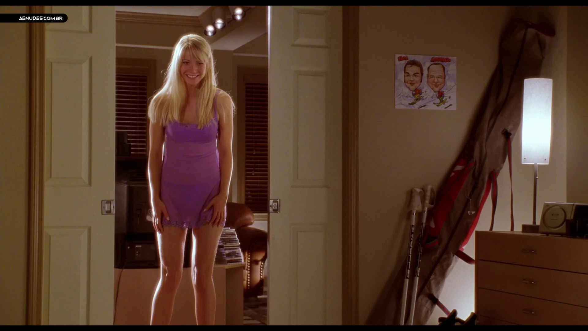 Gwyneth Paltrow nua pelada cena de sexo em Shallow Hal