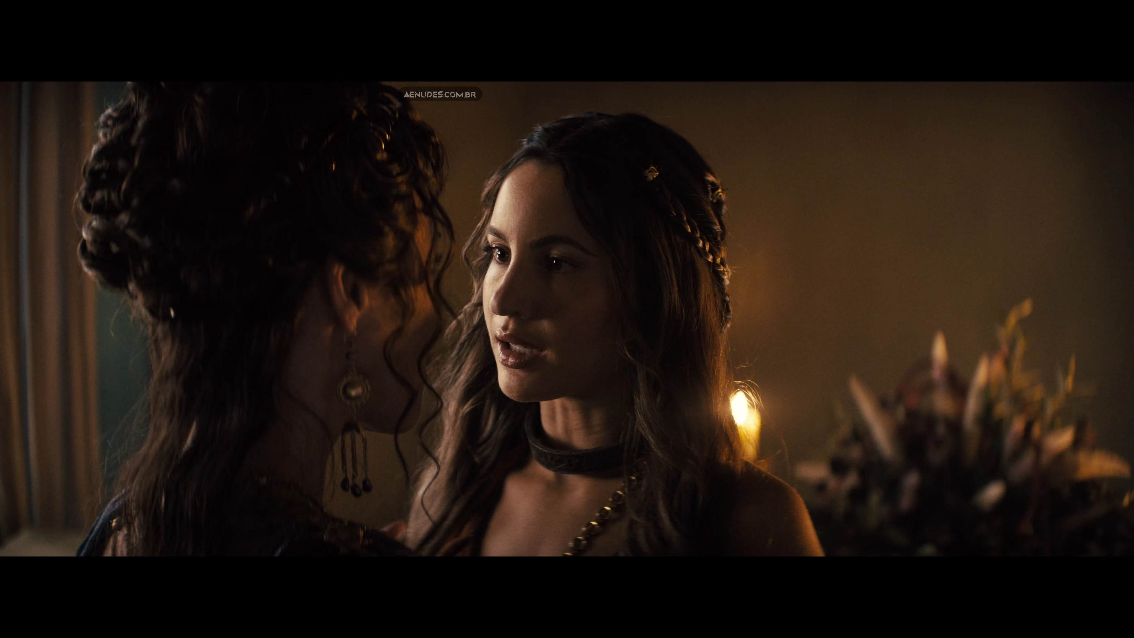 Ivana Baquero e Jaime Slater nua pelada cena de sexo em Spartacus, House Of Ashur