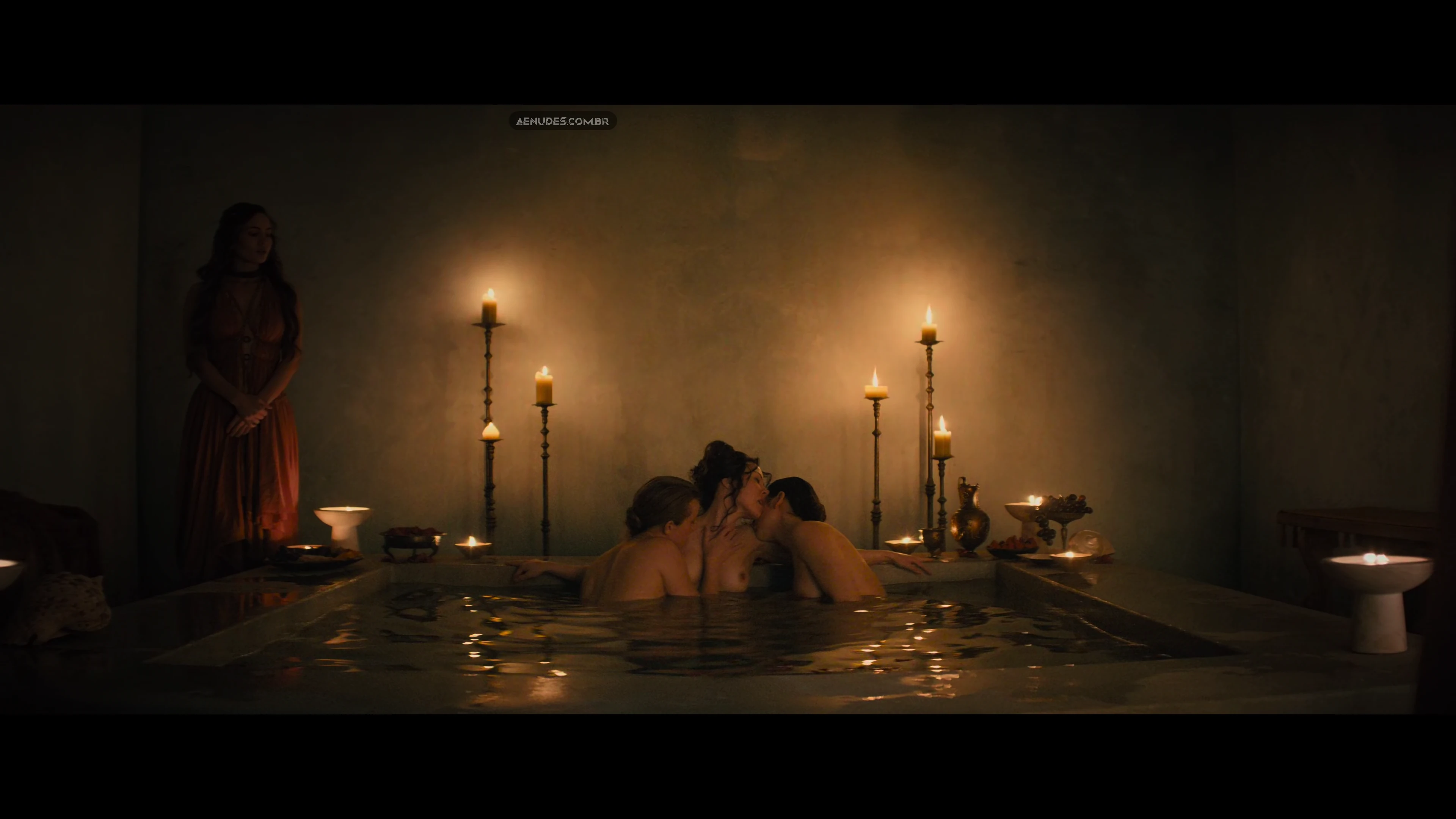 Jaime Slater nua pelada cena de sexo em Spartacus House Of Ashur