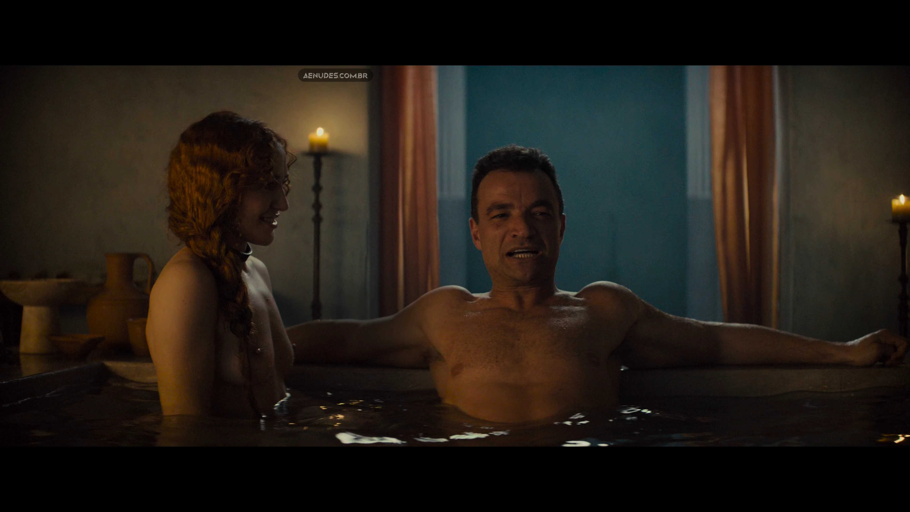 Jamaica Vaughan nua pelada cena de sexo em Spartacus, House Of Ashur