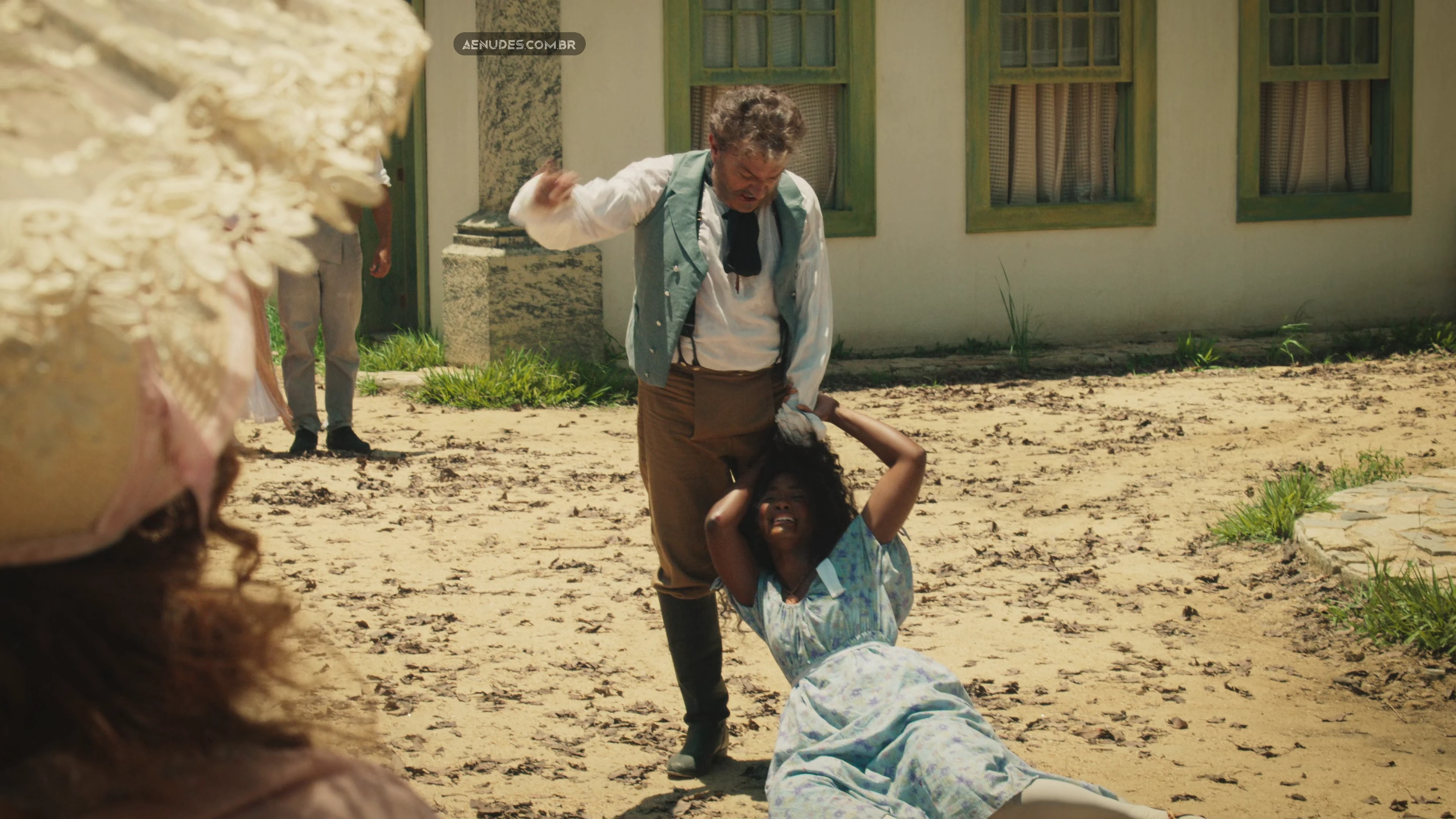 Erika Januza nua pelada cena de sexo em Dona Beja, 2026 (Série).