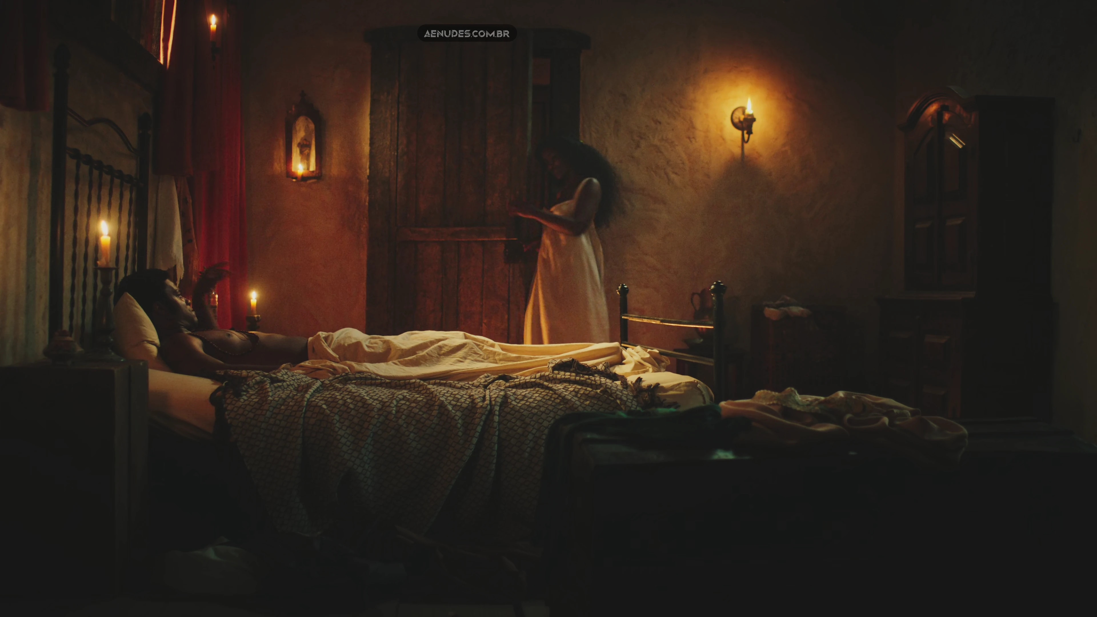 Erika Januza nua pelada cena de sexo em Dona Beja, 2026 (Série).