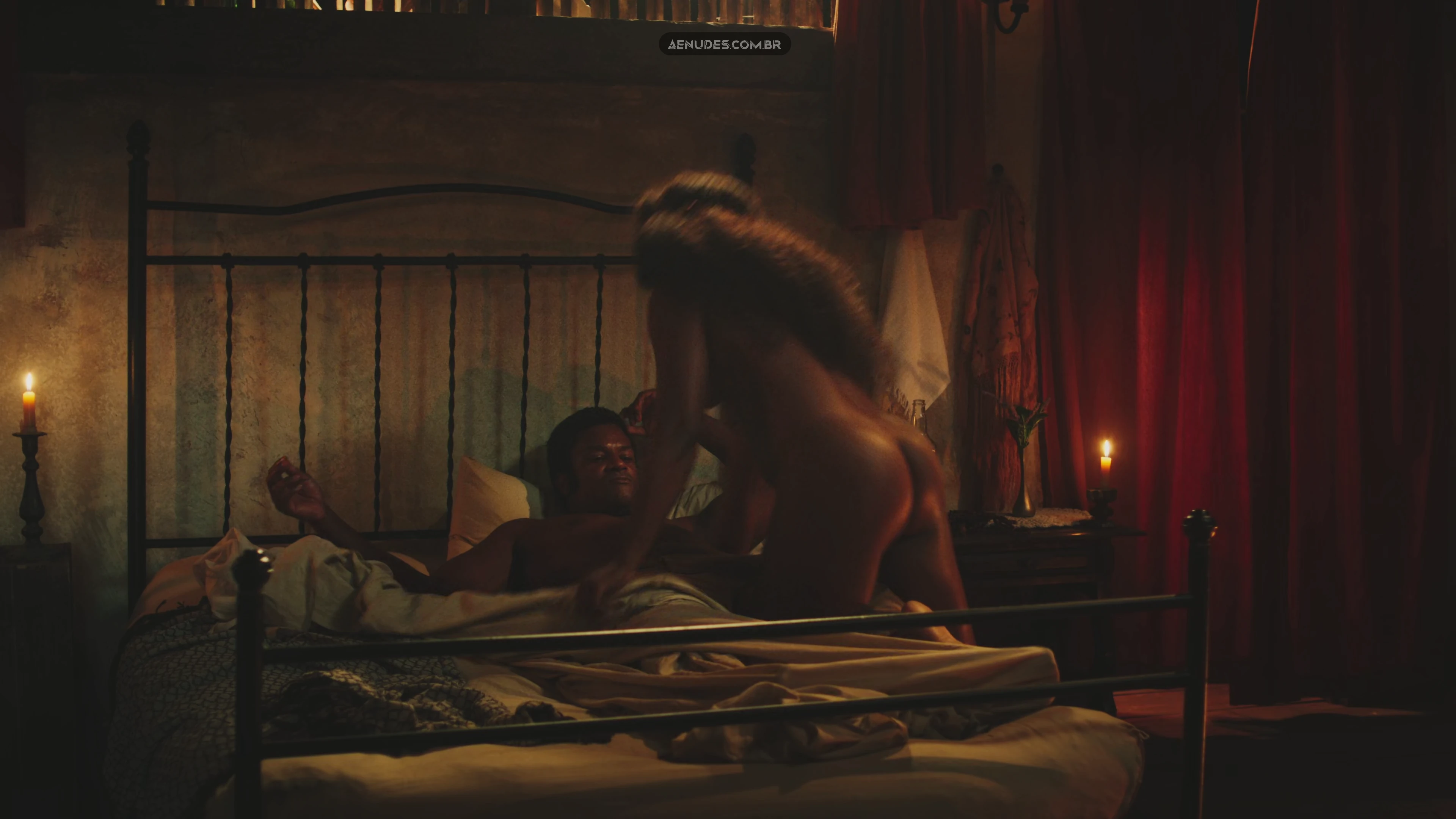 Erika Januza nua pelada cena de sexo em Dona Beja, 2026 (Série).