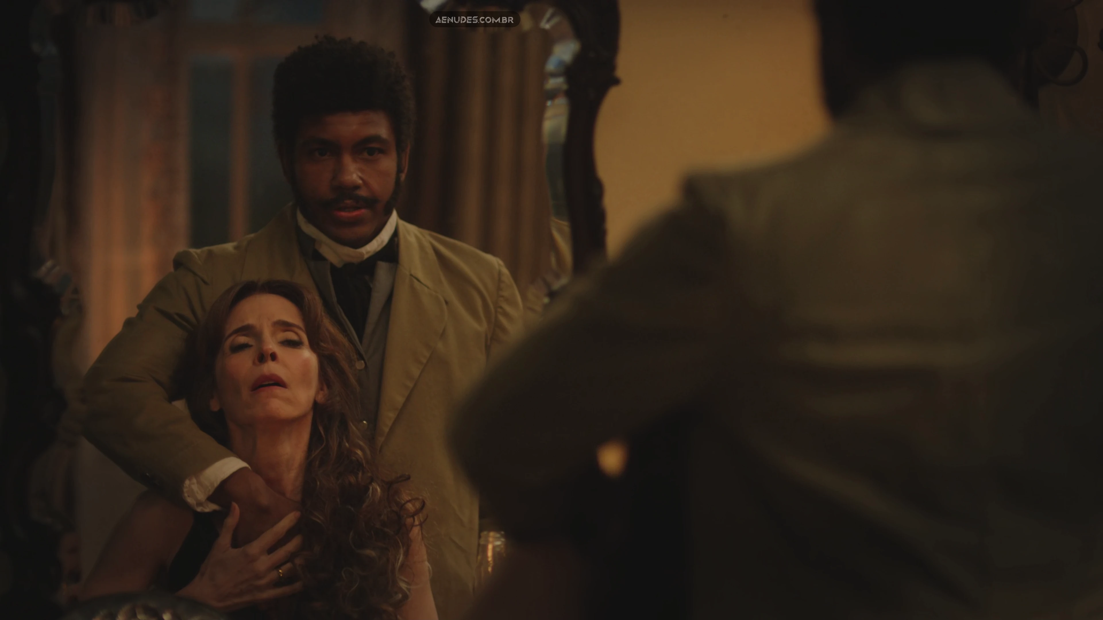 Deborah Evelyn nua pelada cena de sexo em Dona Beja, 2026 (Série)