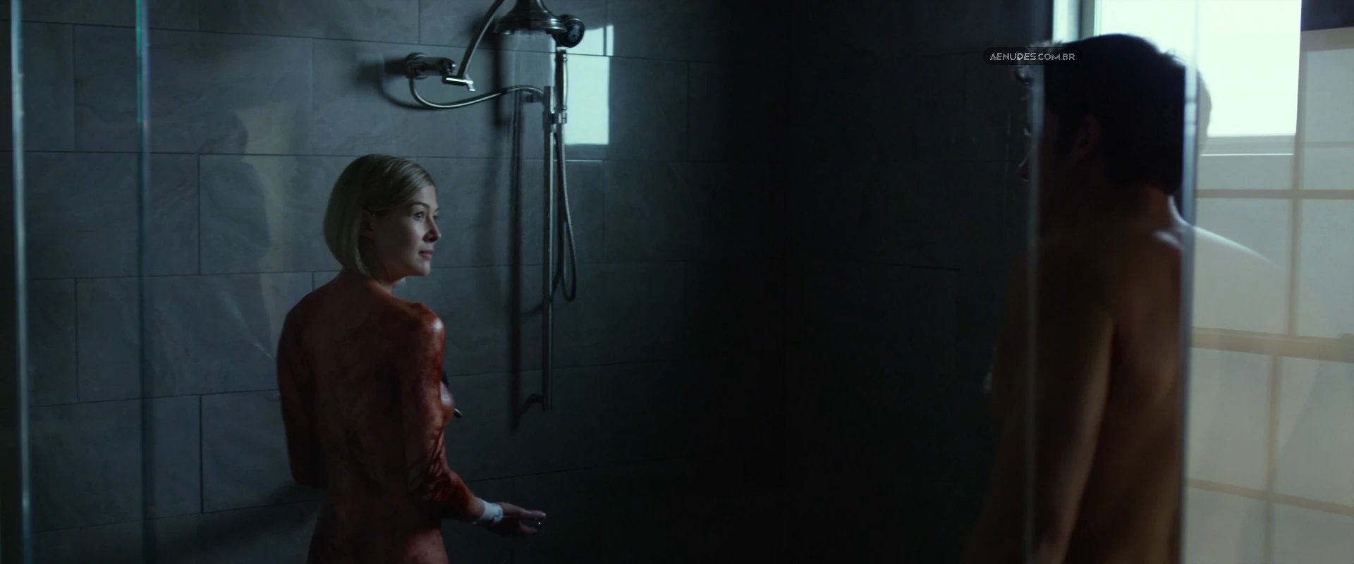 Emily Ratajkowski e Rosamund Pike nua pelada cena de sexo em Gone Girl