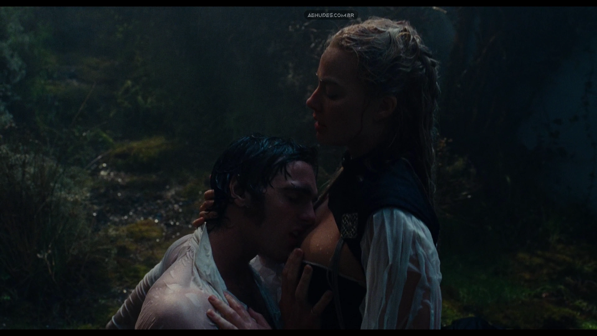 Margot Robbie nua pelada cena de sexo em Wuthering Heights