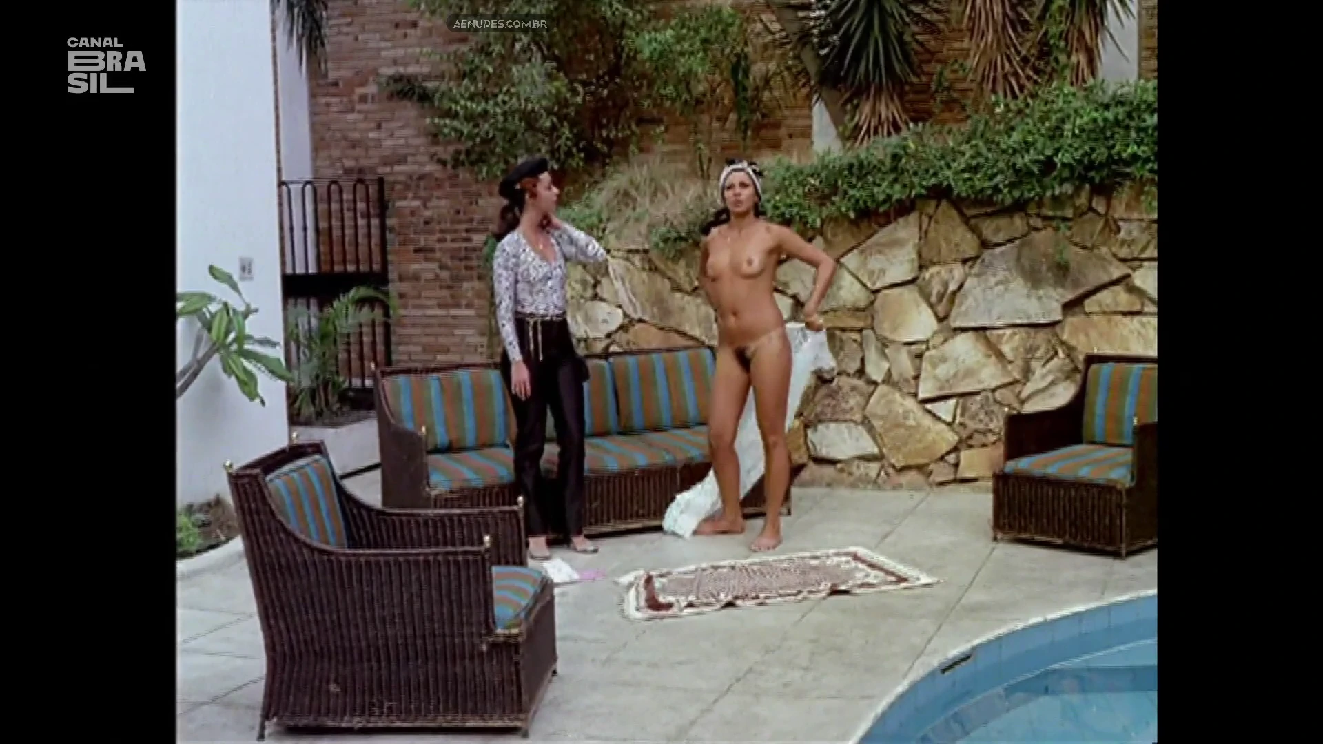 Marli Mendes e Fátima Celebrini nua pelada cena de sexo em As Seis Mulheres de Adao